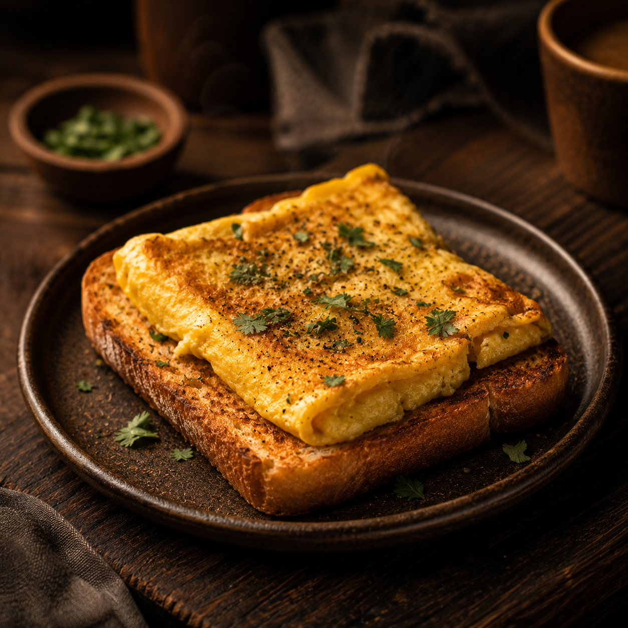 Bread Omelette